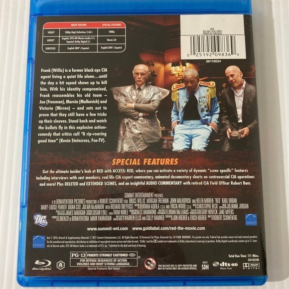 RED (Blu-ray, 2010) - Picture 4 of 5